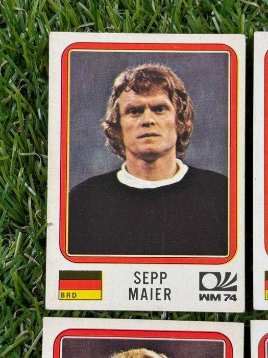 1974 Panini München 74 World Cup #84/88, 90 Germany BRD -, Verzamelen, Stickers