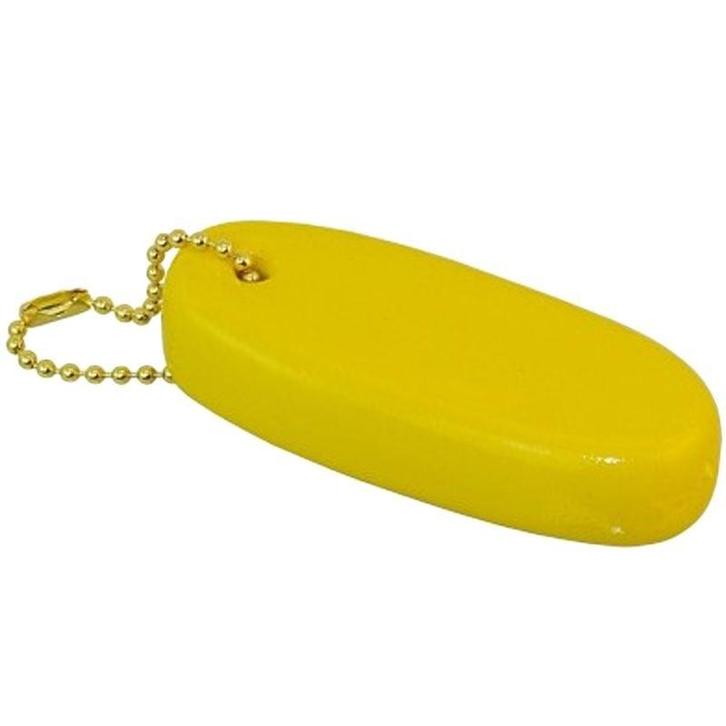 Drijvende Sleutelhanger Zacht 83x40mm Geel, Watersport en Boten, Accessoires en Onderhoud, Ophalen of Verzenden