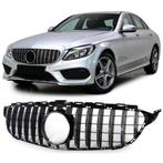 Grille Mercedes W205 Zwart Chroom | Premium | OP=OP, Auto-onderdelen, Voor, Mercedes-Benz, Nieuw, Ophalen of Verzenden