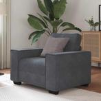 vidaXL Fauteuil 60 cm fluweel donkergrijs, Huis en Inrichting, Banken | Bankstellen, Verzenden, Nieuw, Eenpersoons, Stof