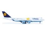 Schaal 1:200 Herpa 553735 Lufthansa Boeing 747-400 Reg. D..., Gebruikt, Ophalen of Verzenden