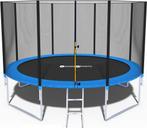 Veilige tuintrampoline 404 cm met net en ladder - ideaal..., Ophalen of Verzenden, Nieuw