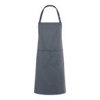 GGM Gastro | KARLOWSKY | Slabbenschort Tenerife - Antraciet, Verzenden, Nieuw, Overige kleuren, Schort