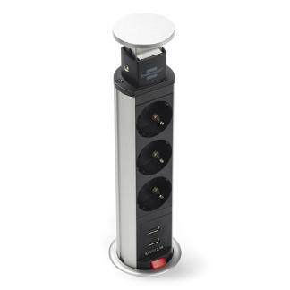 Stekkerdoos 3-voudig | Brennenstuhl | 2 meter, Doe-het-zelf en Verbouw, Elektra en Kabels, Nieuw, Verzenden
