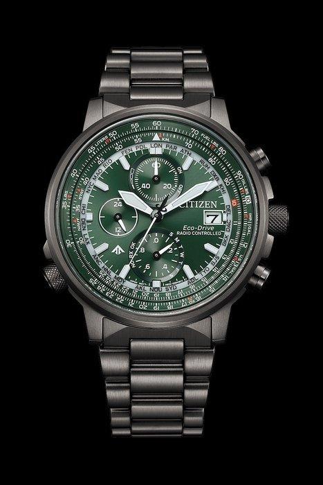 Citizen - Citizen Crono Pilot Acciaio Radiocontrollato -, Sieraden, Tassen en Uiterlijk, Horloges | Heren
