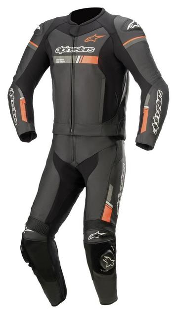 Alpinestars GP Force Chaser 2-Delig Pak Zwart Rood Fluo beschikbaar voor biedingen