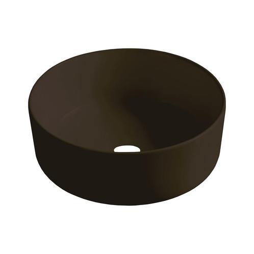 Waskom Best Design Luzz 40 cm Mat Donkerbruin, Doe-het-zelf en Verbouw, Sanitair, Overige typen, Nieuw, Ophalen of Verzenden