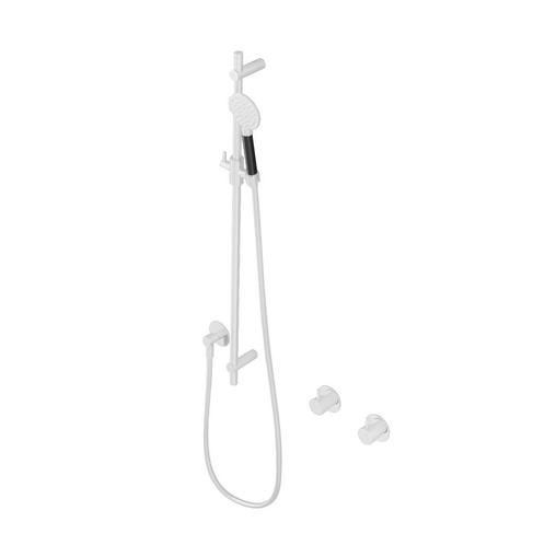 Glijstangset Hotbath Cobber Met Wandaansluitbocht En, Doe-het-zelf en Verbouw, Sanitair, Kraan, Nieuw, Chroom, Ophalen of Verzenden