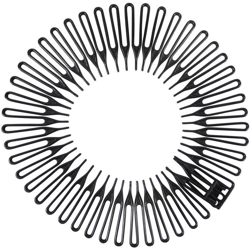 Conform stel voor Vroegst ≥ Haarband Kamdiadeem Zigzag Zwart — Uiterlijk | Haarverzorging —  Marktplaats