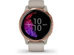 Garmin Venu - Smartwatch - AMOLED display 1,2 - Rosé Goud, Sieraden, Tassen en Uiterlijk, Smartwatches, Verzenden, Zo goed als nieuw
