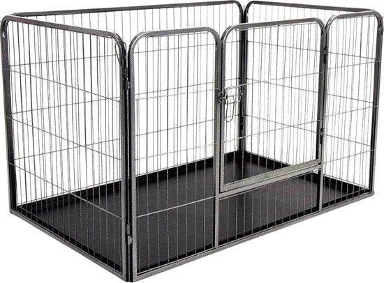 puppyren - kamerkennel - hondenbench - hamerslag gecoat, Dieren en Toebehoren, Hondenbenches, Nieuw, Verzenden