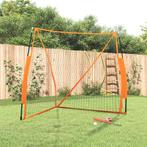 vidaXL Honkbalnet draagbaar 183x182x183cm staal polyester, Sport en Fitness, Honkbal en Softbal, Verzenden, Nieuw