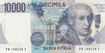 Italy P 112a 10 000 Lire Nd 1984 Unc