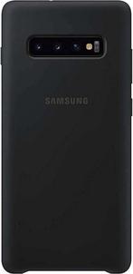 Samsung Galaxy S10 Plus Silicone Cover Zwart, Ophalen of Verzenden, Nieuw