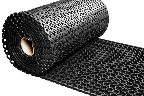 Rubber ringmat op rol - Dikte 23 mm - Breedte 80 cm, Tuin en Terras, Deurmatten, Verzenden