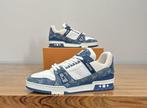 Louis Vuitton - LV Trainer Monogram Denim White Blue -, Kleding | Heren, Schoenen, Nieuw