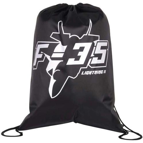 Trekkoordtas zwart F-35 Lightning II NIEUW, Sieraden, Tassen en Uiterlijk, Tassen | Rugtassen, Nieuw, Ophalen of Verzenden