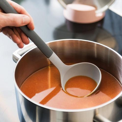 Pollepel Grijs - Leo, Huis en Inrichting, Keuken | Keukenbenodigdheden, Verzenden