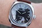 Horloge Panerai Radiomir Base logo 03/2021 Full set,, Overige merken, Leer, Staal, Polshorloge