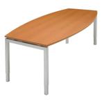 N-poot vergadertafel, VAT of TON model, 240x120cm, Overige plaatsen, Ophalen of Verzenden, Nieuw in verpakking, Bureau