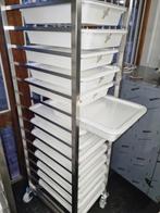 Veiling bakplaten afkoelwagens broodkratten karren bakkerij, Zakelijke goederen, Gebruikt, Bakkerij en Slagerij