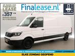 Vw Crafter 35 2.0 TDI L4H3 140PK DSG TrekH 3Pers Cam €357pm, Auto's, Automaat, Volkswagen, Wit, Diesel