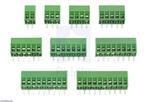 Schroefklemmenblok: 2-pins, 0,1&Prime; steek, zij-ingang (4-, Hobby en Vrije tijd, Elektronica-componenten, Verzenden, Nieuw