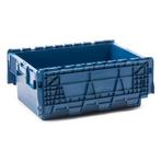 Distributiebak 600x400x250 mm 45L Nestbaar Stapelbaar Blauw,, Doe-het-zelf en Verbouw, Kratten en Dozen, 40 tot 60 cm, 50 tot 75 cm