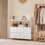 Schoenenkast en Dressoir met 5 Stoffen Laden, Nieuw