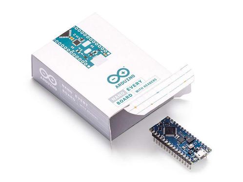 Arduino Nano Every - met headers, Hobby en Vrije tijd, Elektronica-componenten, Verzenden
