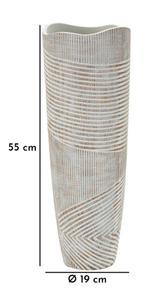 POT HARS HOUT CM Ø 19 X 55, Huis en Inrichting, Woonaccessoires | Vazen, Ophalen of Verzenden, Nieuw