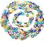 2 Armbanden en Halsketting - Cristallen Murano Bloemen -