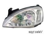 OPEL CORSA C, 2003-2006 - KOPLAMP, DEPO, H1 + H7, elektr..., Verzenden, Nieuw, Opel