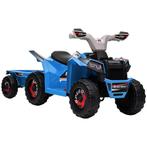TRUUSK Elektrische Kinderquad 6V Met Aanhanger - Geschikt vo, Verzenden, Nieuw