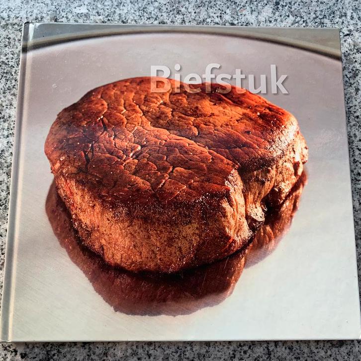 Biefstuk  (Wim Bussers e.a.), Boeken, Kookboeken, Nederland en België, Nieuw, Voorgerechten en Soepen, Hoofdgerechten, Tapas, Hapjes en Dim Sum