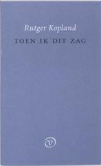 Toen Ik Dit Zag 9789028241084 R. Kopland, Boeken, Verzenden, Gelezen, R. Kopland