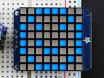 8x8 Ultra Bright Square Blue LED Matrix + Backpack  Adafr..., Nieuw, Verzenden
