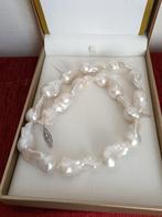 Halsketting - 14 karaat Witgoud, Sieraden, Tassen en Uiterlijk, Kettingen, Nieuw