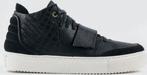 OFFSET Kaneda Mid Top Sneakers Leer Zwart-42, Kleding | Heren, Schoenen, Verzenden, Nieuw