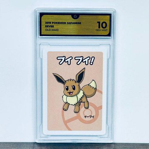 Pokémon Graded card - Eevee - Pokémon - GG 10, Hobby en Vrije tijd, Verzamelkaartspellen | Pokémon