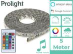 Prolight LED-Strip - Multicolour - 5 Meter - Met, Verzenden, Nieuw