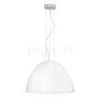 Panzeri Willy Hanglamp, glas opaal - 50 cm (Hanglampen), Huis en Inrichting, Lampen | Hanglampen, Verzenden, Nieuw