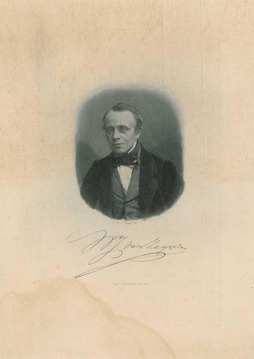 Portrait of Willem Josephus van Zeggelen, Antiek en Kunst, Kunst | Etsen en Gravures