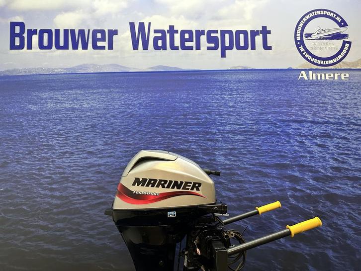 Mercury/Mariner 15 pk buitenboordmotor, Watersport en Boten, Buiten- en Binnenboordmotoren, Buitenboordmotor, 10 tot 30 pk, Viertaktmotor