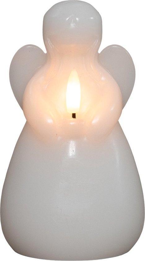Led kaarsen annas collection – 3d flame engel wit 14,5 cm, Huis en Inrichting, Woonaccessoires | Kunstplanten en Kunstbloemen