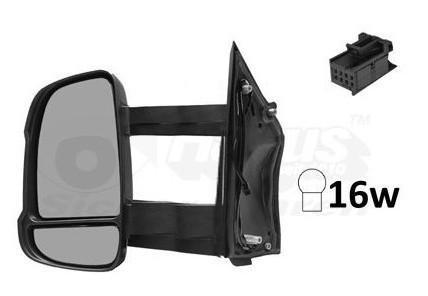 Camper Spiegel Fiat Ducato lange arm Links vanaf 2006 Actie, Auto-onderdelen, Spiegels, Nieuw, Citroën, Fiat, Opel, Peugeot, Ophalen of Verzenden