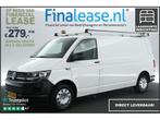 VW Transporter 2.0 TDI L2H1 140PK Airco Cruise Kasten €279pm, Nieuw, Diesel, Volkswagen, Wit