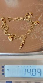 Bedelarmband - 18 karaat Geel goud, Sieraden, Tassen en Uiterlijk, Antieke sieraden