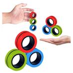 3-Pack Magnetische Ring Fidget Spinner - Anti Stress Hand, Verzenden, Nieuw