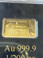 Oostenrijk. Gold bar St. Veiter Schlössl ., 1/200 Oz (.999), Postzegels en Munten, Munten | Europa | Niet-Euromunten